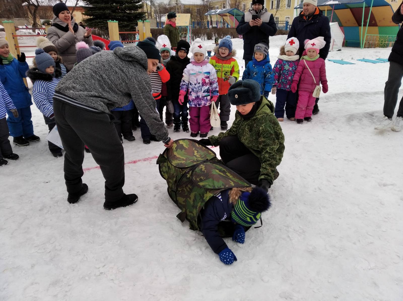 Военно — спортивная игра 